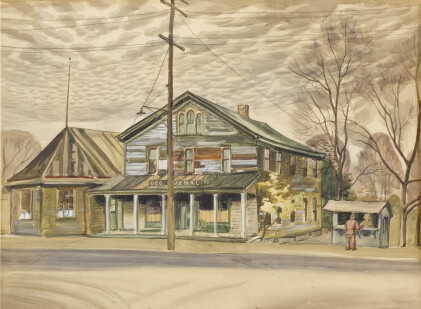 Catalog image of charles ephraim burchfield | old inn at gardenville