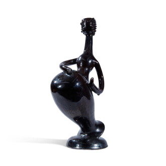 View 1 of Lot 1300: Sculpture de femme