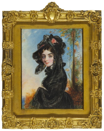 Catalog image of simon jacques rochard | portrait of a lady, circa 1830