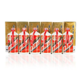 View 1 of Lot 8: 2007年产 “飞天牌”贵州茅台酒 Kweichow Flying Fairy Moutai 2007 (6 x 500ml)