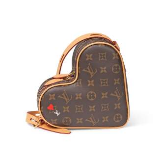 View 1 of Lot 50: Monogram Canvas Coeur Game On Gold Hardware, 2020