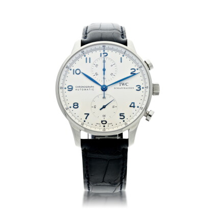 Catalog image of reference 3714 portugieser chronograph a stainless steel automatic chronograph …