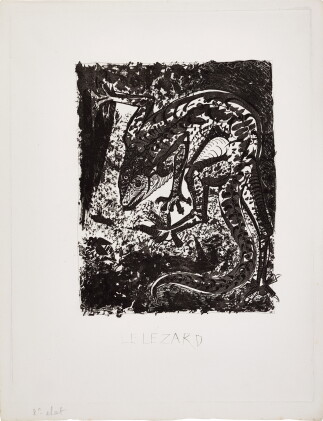 Catalog image of Le Lézard (B. 355; Ba. 602; C. Bks. 37)