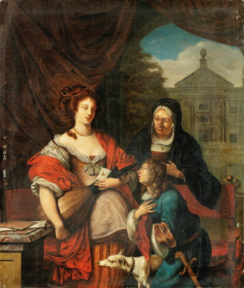 Catalog image of jan van haensbergen | the gallant letter