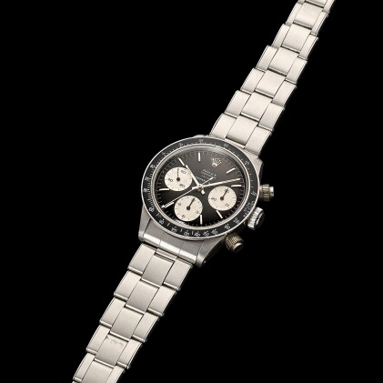 Catalog image of Reference 6240 'Small' Floating Daytona | Retailed by Tiffany & Co.: A stainles…