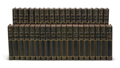  The Definitive Edition of Mark Twain's Writings, double-signed as Clemens and Twain