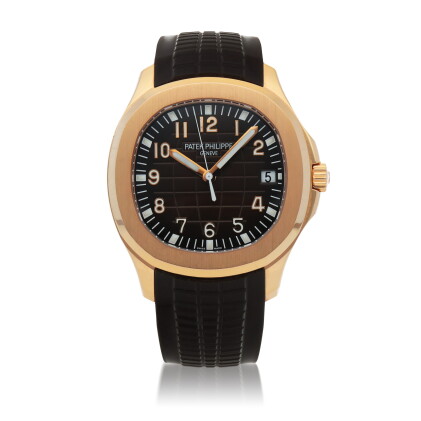 Catalog image of aquanaut, ref 5167r pink gold wristwatch with date circa 2013