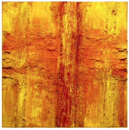 Catalog image of yellow red volcano