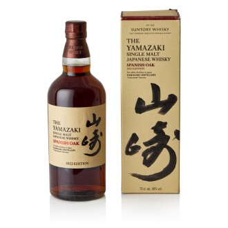 View 1 of Lot 6253: 山崎 The Yamazaki Spanish Oak 2022 Release 48.0 abv NV (1 BT70)