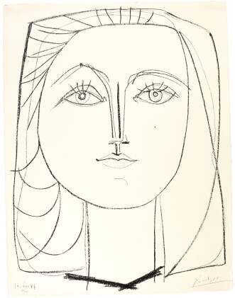Catalog image of pablo picasso | françoise (b. 398; m. 42)