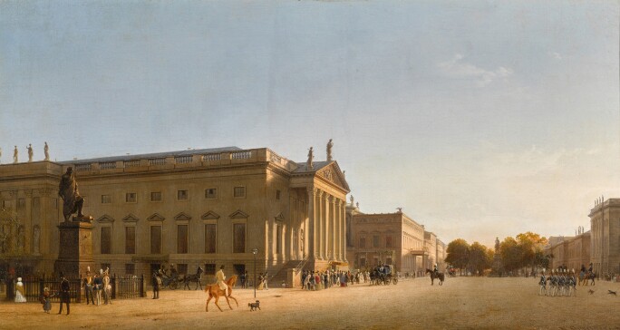 Eduard Gaertner View of the Opera and Unter den Linden, Berlin Schätzpreis: £ 800,000 - 1,500,000