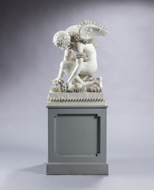 View 1 of Lot 253: Ange et soldat