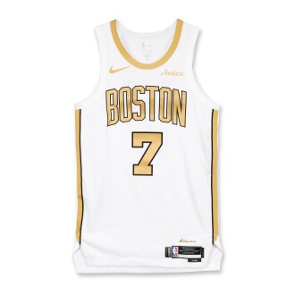 View 1 of Lot 2: Jaylen Brown Boston Celtics 2025-2026 Game Worn City Edition Jersey 