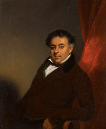 Catalog image of Portrait of a gentleman, three-quarter-length, said to be Mr Da Silva