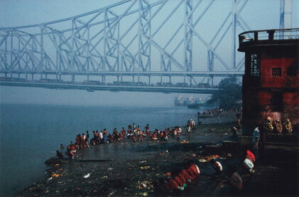 Catalog image of Untitled (Howrah Bridge and Mallick Ghat, Kolkata, India)