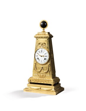 View 1 of Lot 409: A late Louis XV ormolu mantel clock, the movement by Francois Leloutre, Paris, circa 1765,