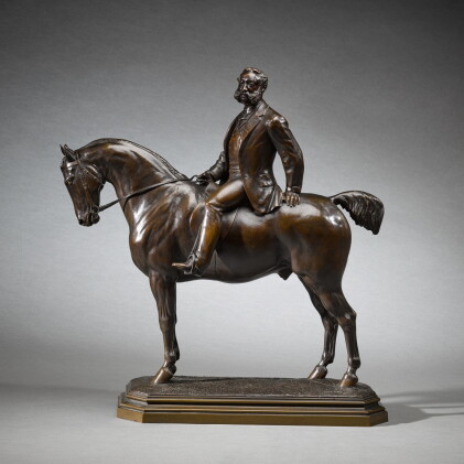Catalog image of George Whyte-Melville on horseback