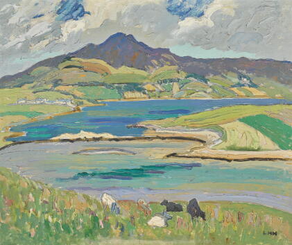 Catalog image of letitia marion hamilton, r.h.a. | carrygart, co. donegal, errigal mountain in t…