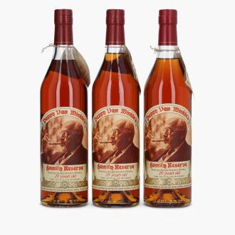 View 1 of Lot 2166: Pappy Van Winkle's 20 Year Old Family Reserve 90.4 Proof NV (3 Bottles 75cl)