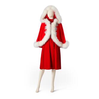 View 1 of Lot 176: Kathryn Crosby's Jean Louis Bespoke Christmas Ensemble, 1960s
