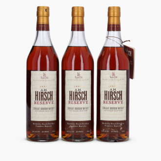 View 1 of Lot 2363: A.H. Hirsch Reserve 16 Year Old 91.6 Proof 1974 (3 Bottles 75cl)