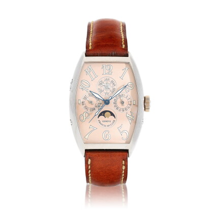 Catalog image of Franck Muller | Casablanca Perpetual, Reference 5850 QP, A white gold perpetual…