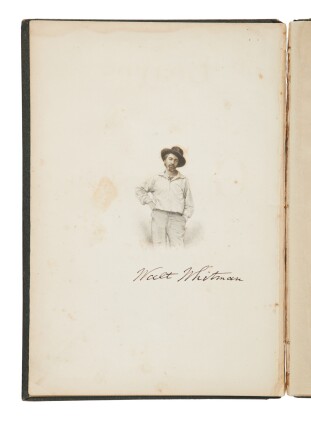 View 1 of Lot 116: Whitman, Walt | "America's second Declaration of Independence" — signed by Whitman