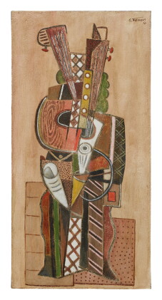 Catalog image of georges terzian | l'homme aux deux guitares