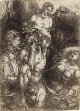 View 1 of Lot 4: The Desperate Man (B. 70; M., Holl. 95)