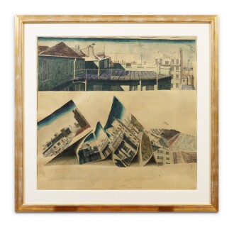 View 1 of Lot 113: Vue des toits de Paris