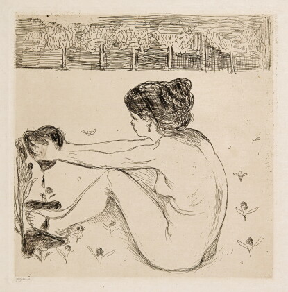 Catalog image of edvard munch | the woman and the heart (w. 55; sch. 48)