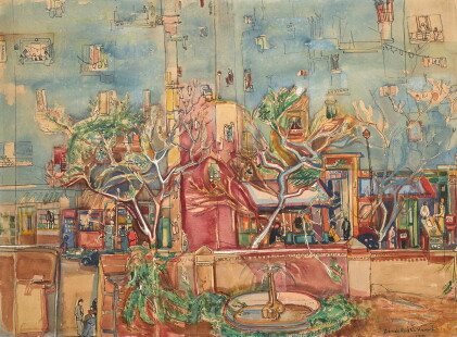 Catalog image of Interior of a Café