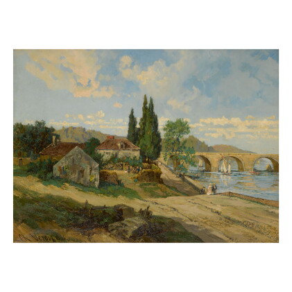 Catalog image of alexandre rené veron | a walk along the river