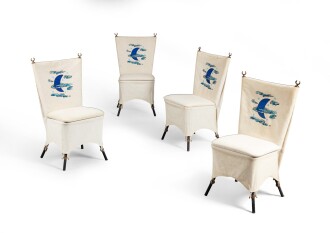 View 1 of Lot 69: Four Jour et nuit chairs, 1991