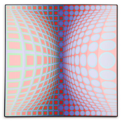 Catalog image of victor vasarely | vilagos