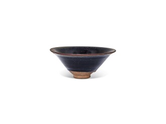 View 1 of Lot 5036: A 'Nogime temmoku' tea bowl Southern Song dynasty 南宋 建窰禾目天目茶盞