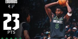 Anthony Edwards Scores CLUTCH 23 Points vs Spurs | 01.11.26