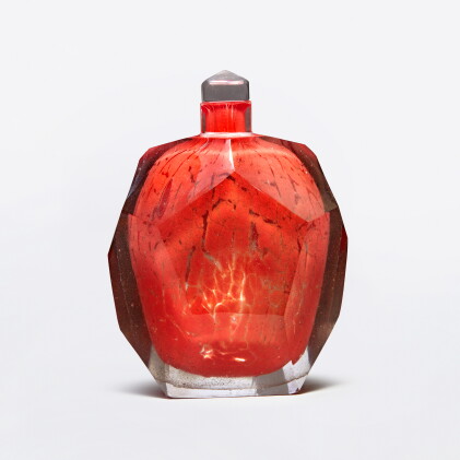 Catalog image of Faceted Bottle with Stopper