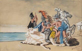 View 1 of Lot 404: Guerrieri in combattimento (Warriors in Battle)