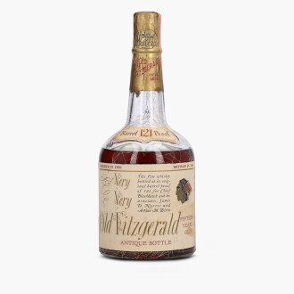 View 1 of Lot 2508: Very Very Old Fitzgerald 15 Year Old "Blackhawk" 121 Proof 1950 (1 Bottle 4/5 Quart)