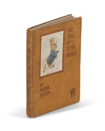 Catalog image of potter, the tale of peter rabbit, 1902, deluxe first edition