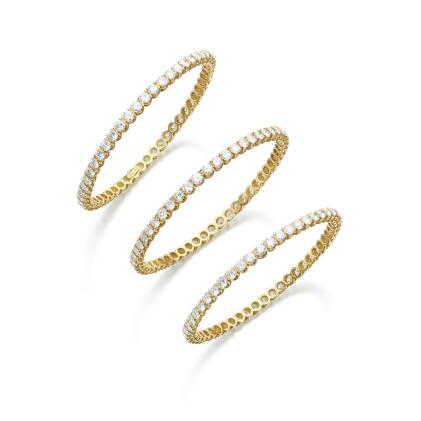 Catalog image of Three diamond bangles