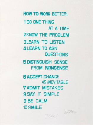 Catalog image of How To Work Better