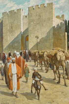 Catalog image of Outside the Jaffa Gate, Jerusalem