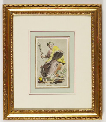 Catalog image of pietro de angelis | four allegorical figures: medicina, poesia, primavera, musica