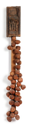 Catalog image of ursula von rydingsvard | untitled (shovel with balls)