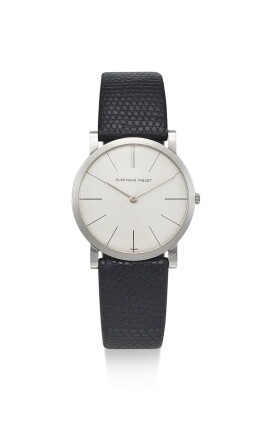 Catalog image of audemars piguet | an ultra-thin platinum dress watch, circa 1955