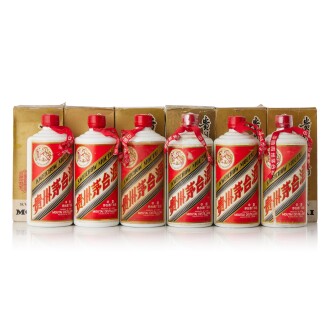 View 1 of Lot 3762: 1985年產 "飛天牌"貴州茅台酒 Kweichow Flying Fairy Moutai 1985 (6 BT50)