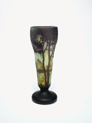 Catalog image of Daum, "Landscape" Vase