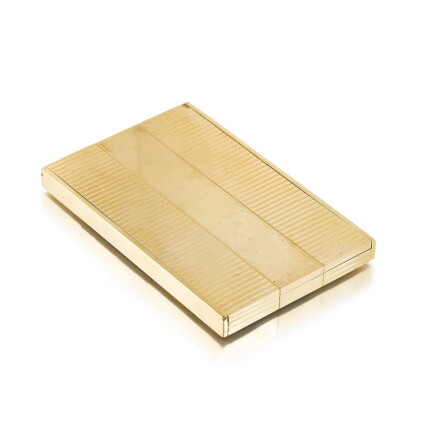 Catalog image of Etui à cigarettes or | Gold cigarette case